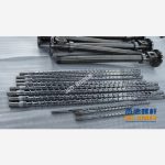 杰德 PVC收縮膜擠出機雙合金機筒螺桿 螺桿鍍硬鉻 支持定制  高產節(jié)能-舟山市杰德機械有限公司，擠出機螺桿，注塑機螺桿，舟山螺桿，螺桿廠