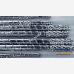 杰德 PVC收縮膜擠出機雙合金機筒螺桿 螺桿鍍硬鉻 支持定制  高產節(jié)能-舟山市杰德機械有限公司，擠出機螺桿，注塑機螺桿，舟山螺桿，螺桿廠