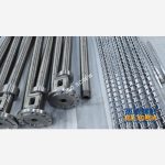 杰德 PVC收縮膜擠出機雙合金機筒螺桿 螺桿鍍硬鉻 支持定制  高產節(jié)能-舟山市杰德機械有限公司，擠出機螺桿，注塑機螺桿，舟山螺桿，螺桿廠