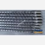 杰德 PVC收縮膜擠出機雙合金機筒螺桿 螺桿鍍硬鉻 支持定制  高產節(jié)能-舟山市杰德機械有限公司，擠出機螺桿，注塑機螺桿，舟山螺桿，螺桿廠